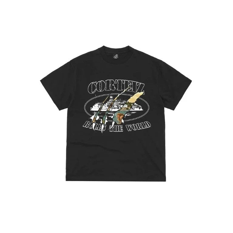 Corteiz Narnia Rip Tee Black