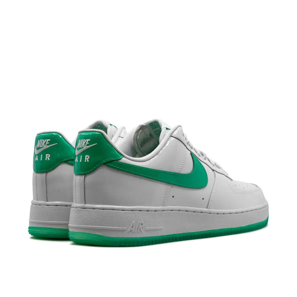 Nike Air Force 1 Low '07 Patent Platinum Tint Stadium Green