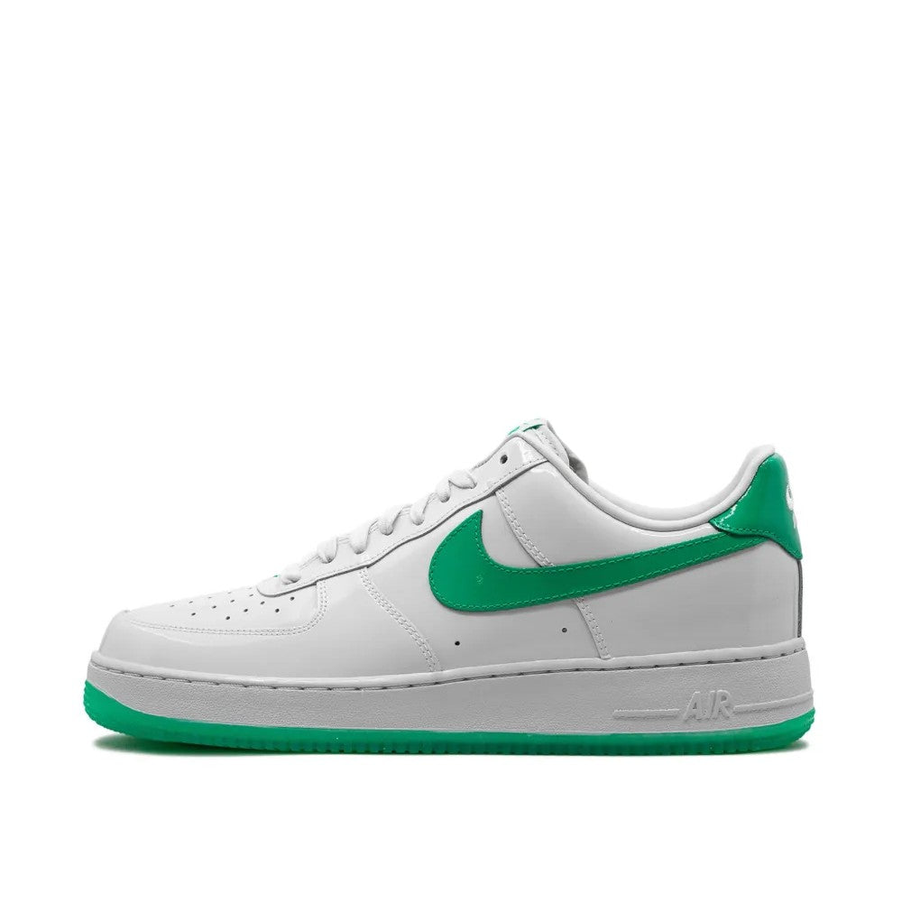 Nike Air Force 1 Low '07 Patent Platinum Tint Stadium Green