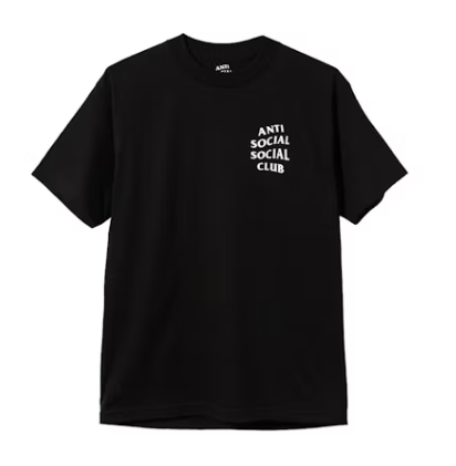 Anti Social Social Club Logo 2 Tee Black