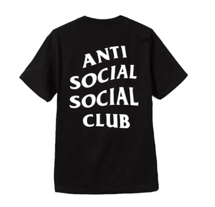 Anti Social Social Club Logo 2 Tee Black