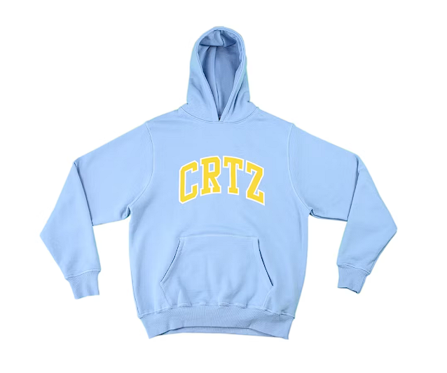 Corteiz Dropout Hoodie Baby Blue