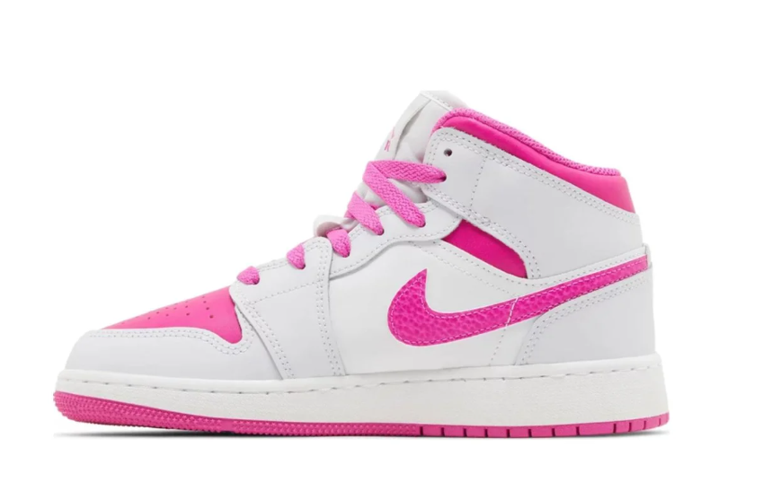 Jordan 1 Mid Fire Pink