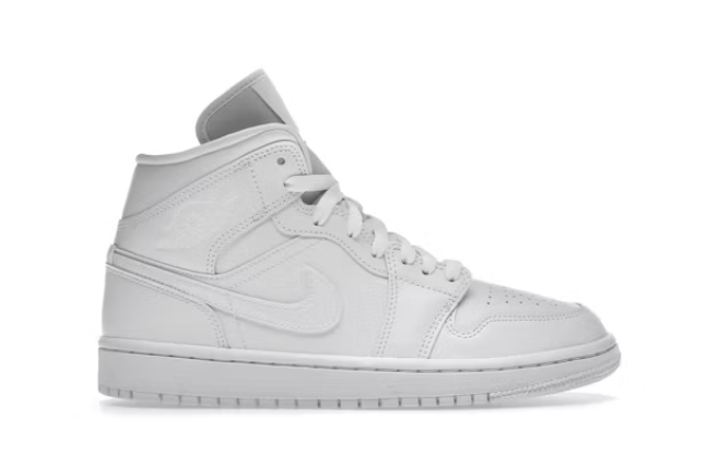 Air Jordan Mid Triple White