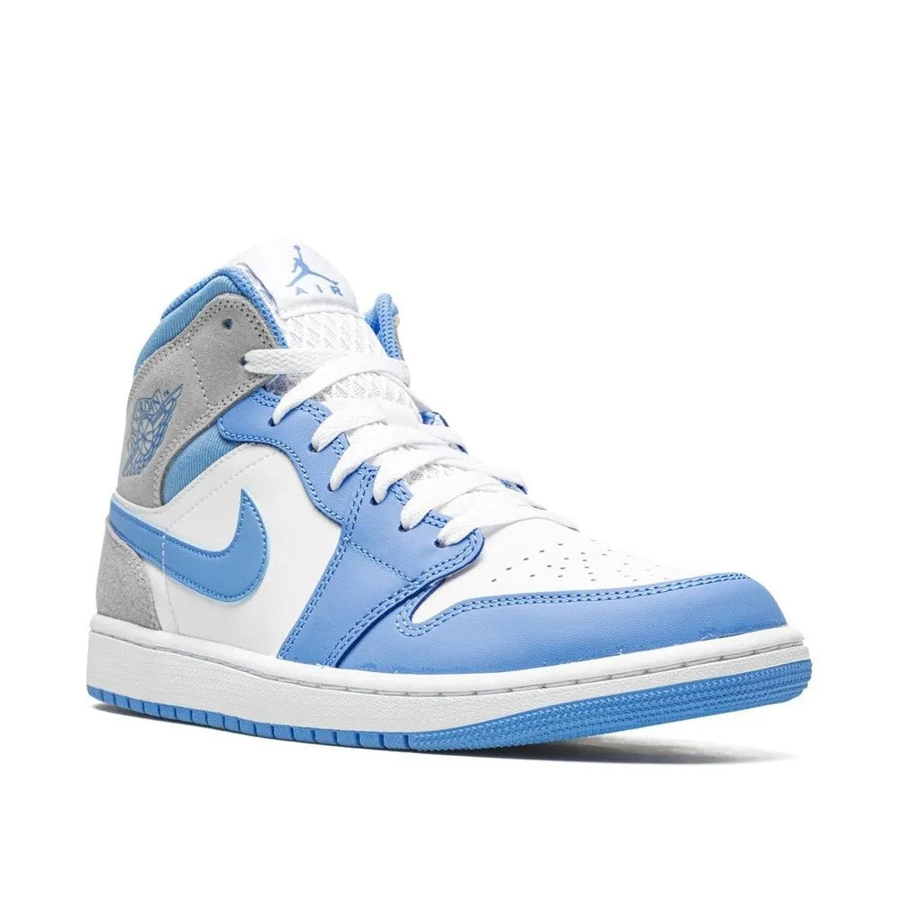 Jordan 1 Mid University Blue Grey