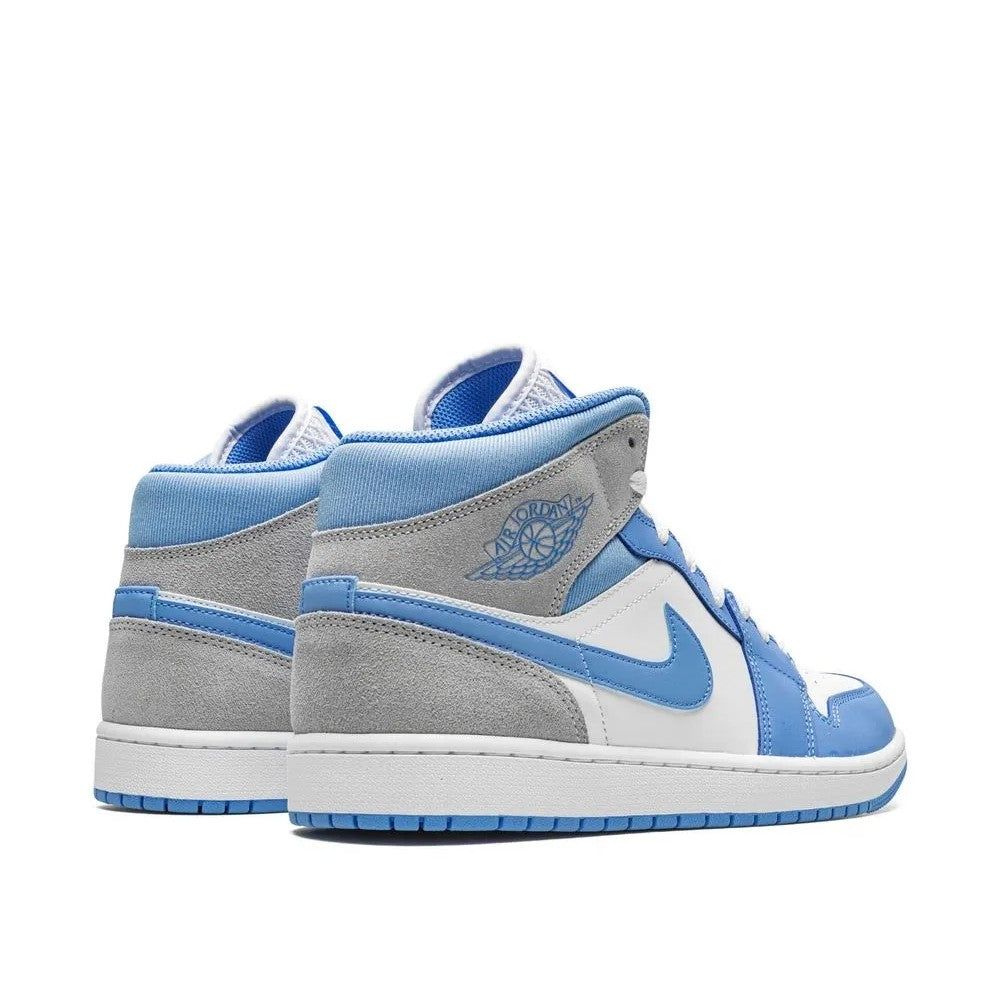 Jordan 1 Mid University Blue Grey