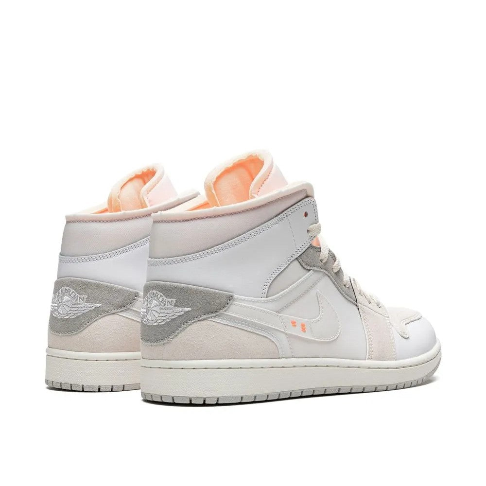 Jordan 1 Mid SE Craft Inside Out White Grey