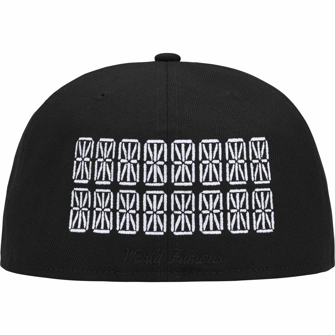 Supreme Sharpie Box Logo New Era Fitted Cap Čierna