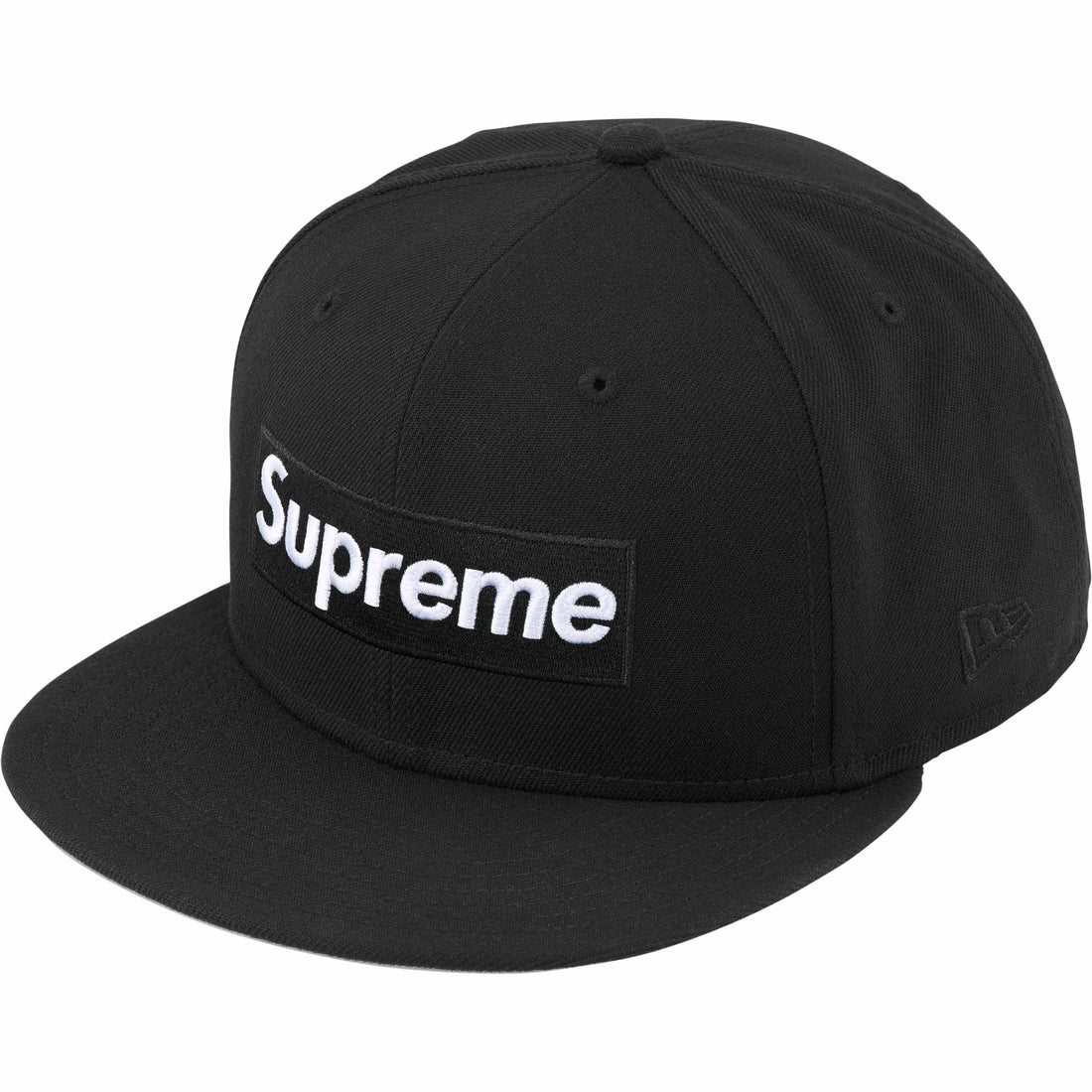 Supreme Sharpie Box Logo New Era Fitted Cap Čierna