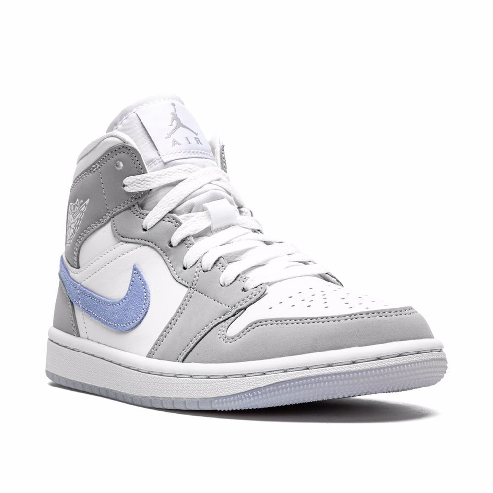 Jordan 1 Mid Wolf Grey Aluminum