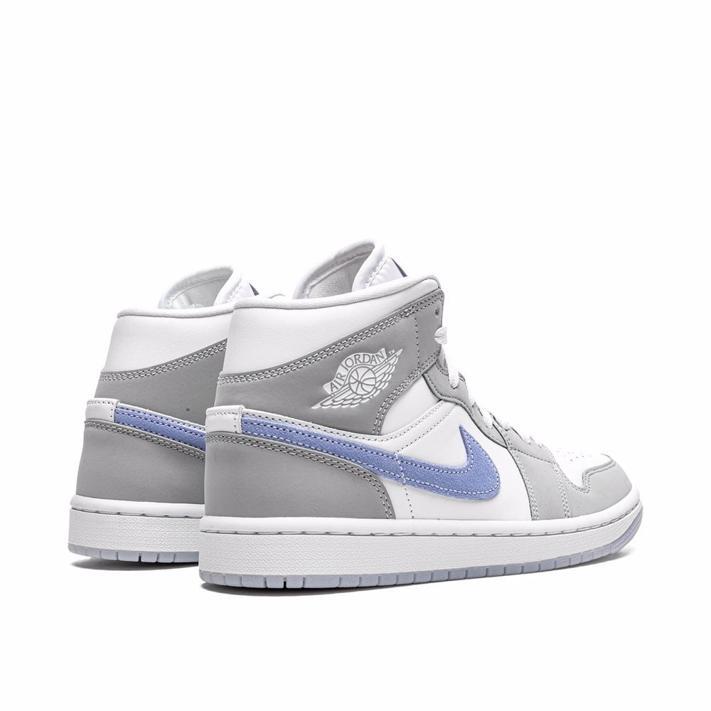 Jordan 1 Mid Wolf Grey Aluminum