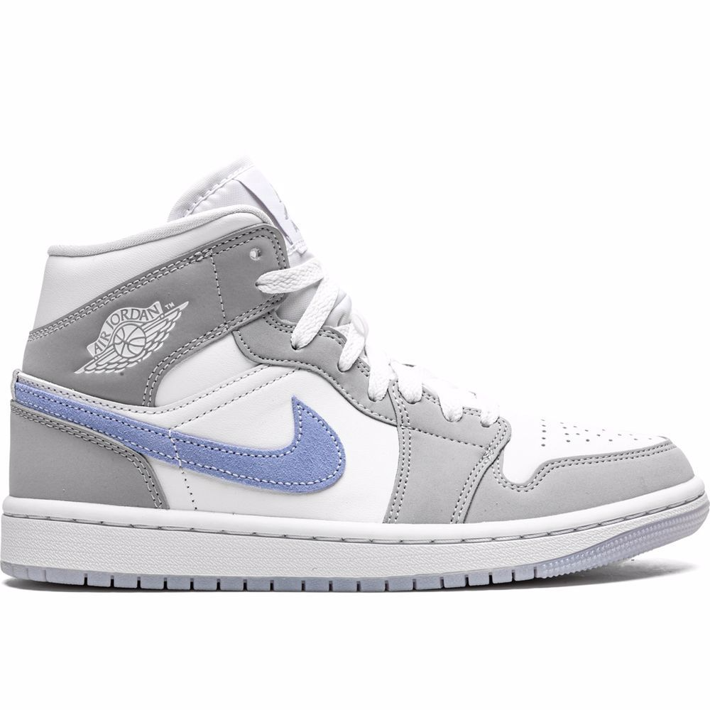 Jordan 1 Mid Wolf Grey Aluminum