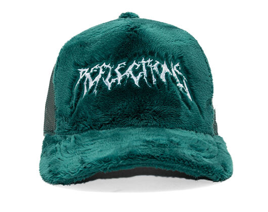Fuzzy Trucker Pine Green