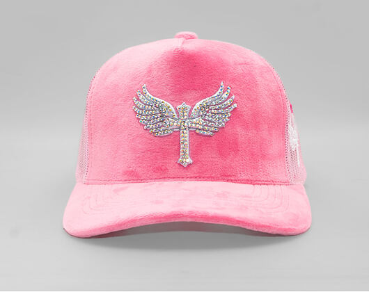 Velvet Rhinostones Pink