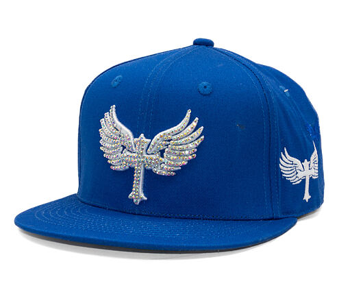 Reflection Luxury Shine Loud Snapback - Royal Blue / White
