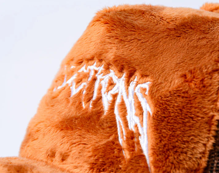 Fuzzy Trucker Coral Brown