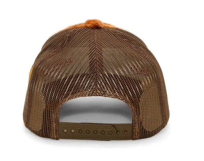 Fuzzy Trucker Coral Brown