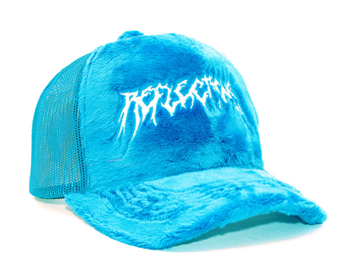 Fuzzy Trucker Baby Blue