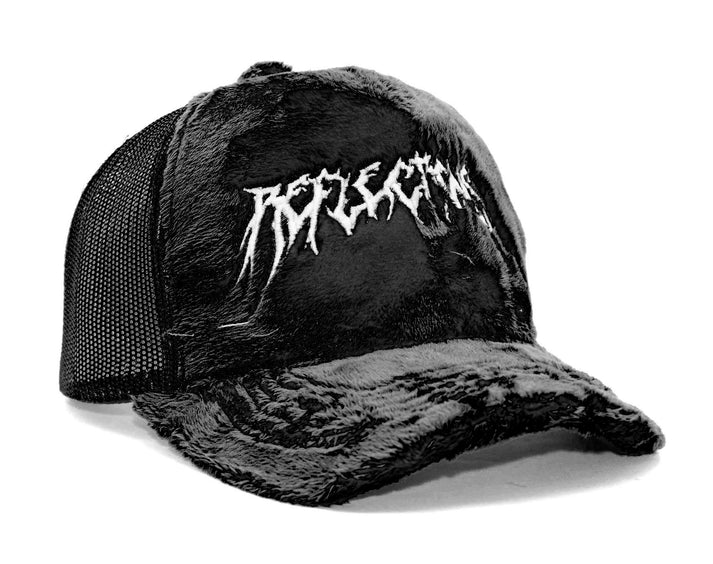 Fuzzy Trucker Satin Black