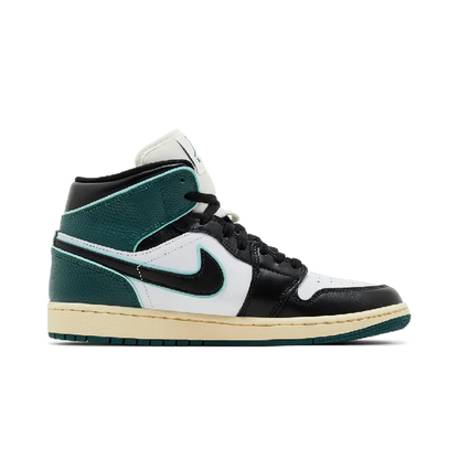 Jordan 1 Mid SE Oxidiertes Grün Schwarz