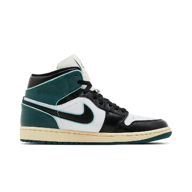 Jordan 1 Mid SE Oxidized Green Black