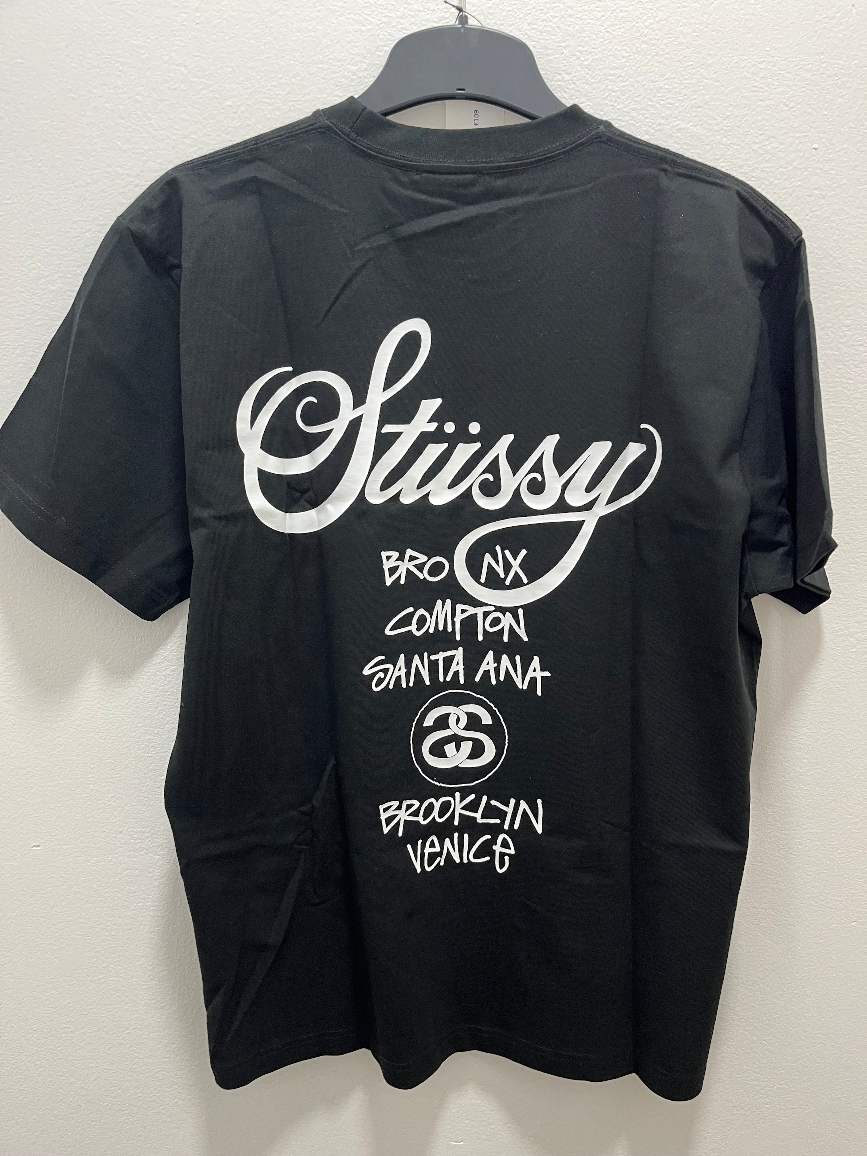Stüssy Tee Worldtour Black