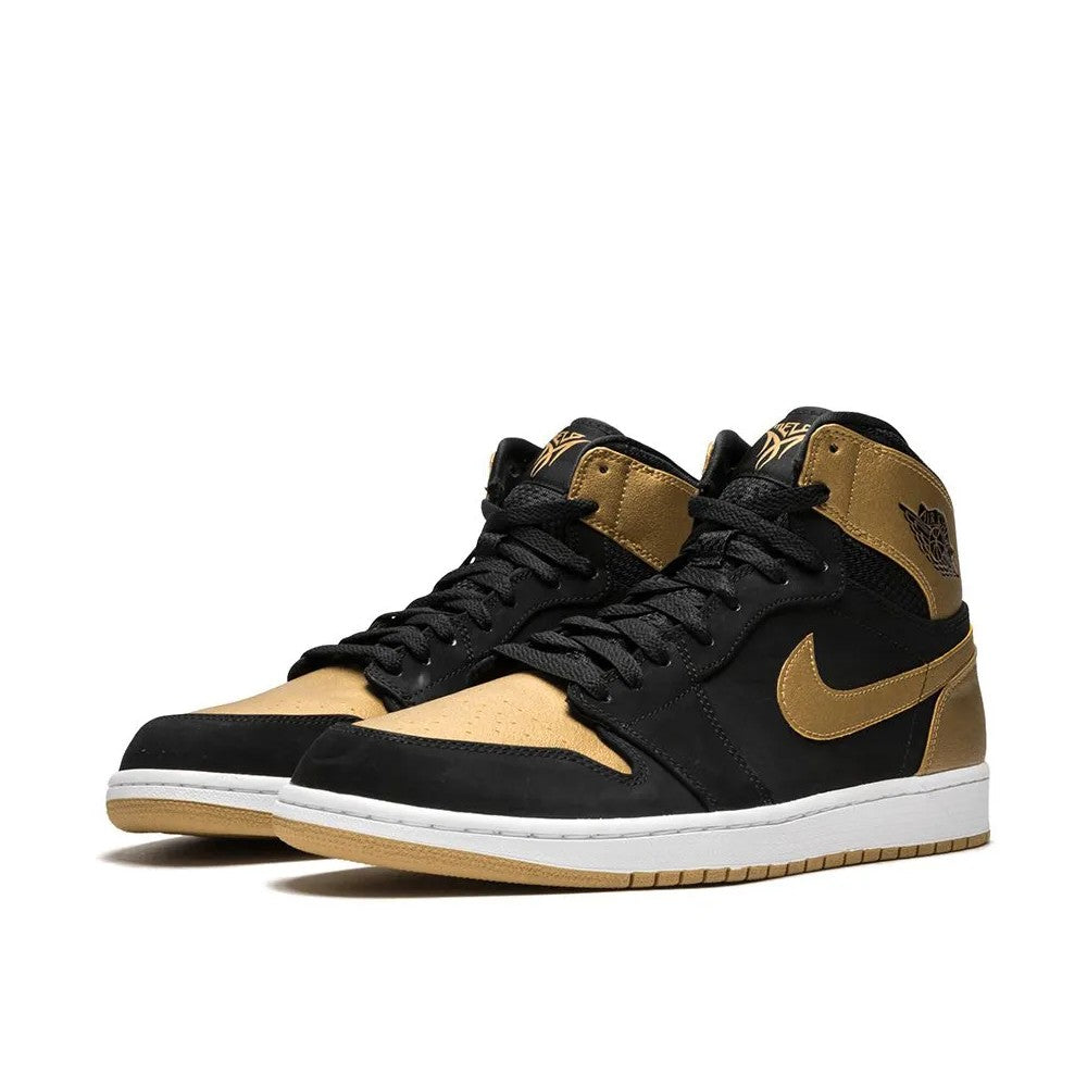 Jordan 1 Retro High OG Black Metallic Gold