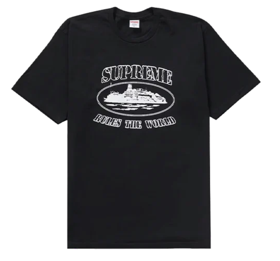 Supreme Cortez Rules The World Tee Black