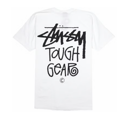 Stussy Tough Gear T-Shirt Weiß
