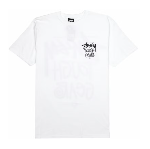 Stussy Tough Gear Tee White