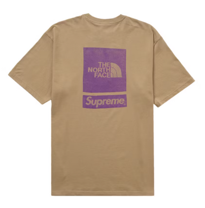 Supreme The North Face S/S Top Khaki