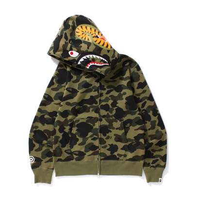 BAPE 1st Camo Shark Full Zip Hoodie