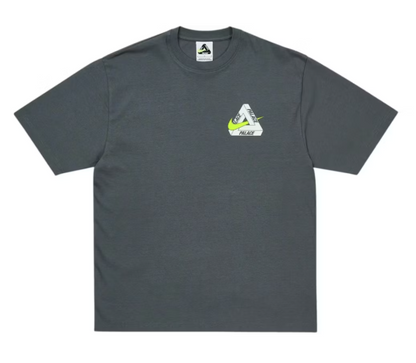 Palace x Nike Tri Swoosh T-Shirt Charcoal