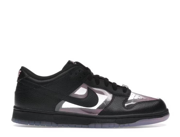 Nike Dunk Low Retro Transparent Black Pink Rise