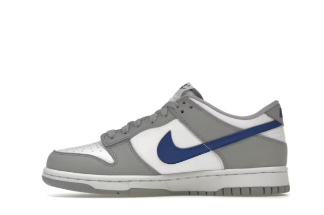 Nike Dunk Low Mini Swoosh Wolf Grey Game Royal