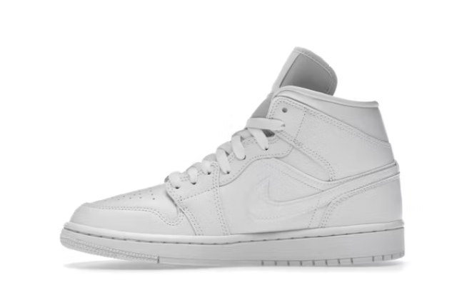 Air Jordan Mid Triple White
