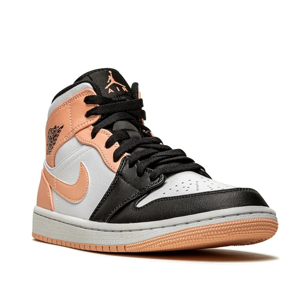 Jordan 1 Mid Arctic Orange Black Toe GS
