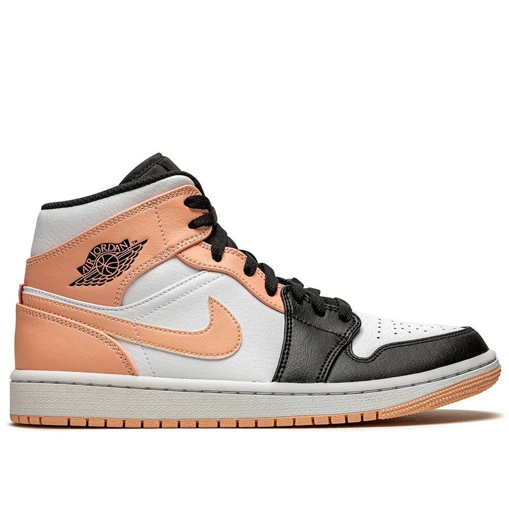 Jordan 1 Mid Arctic Orange Black Toe GS