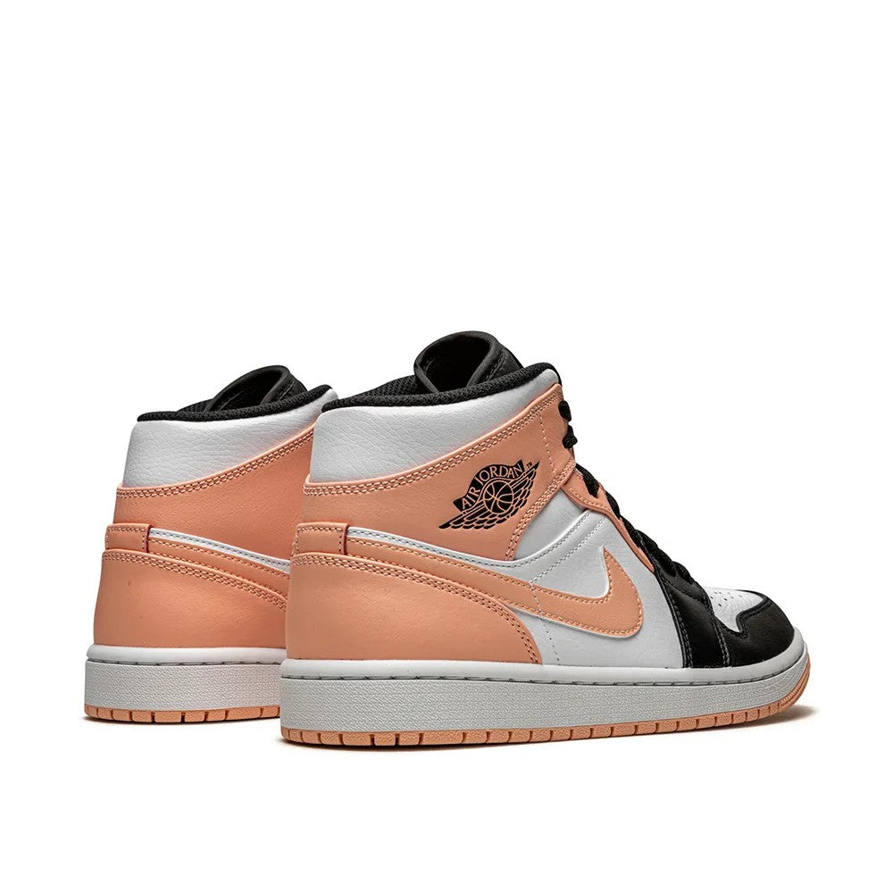Jordan 1 Mid Arctic Orange Black Toe GS