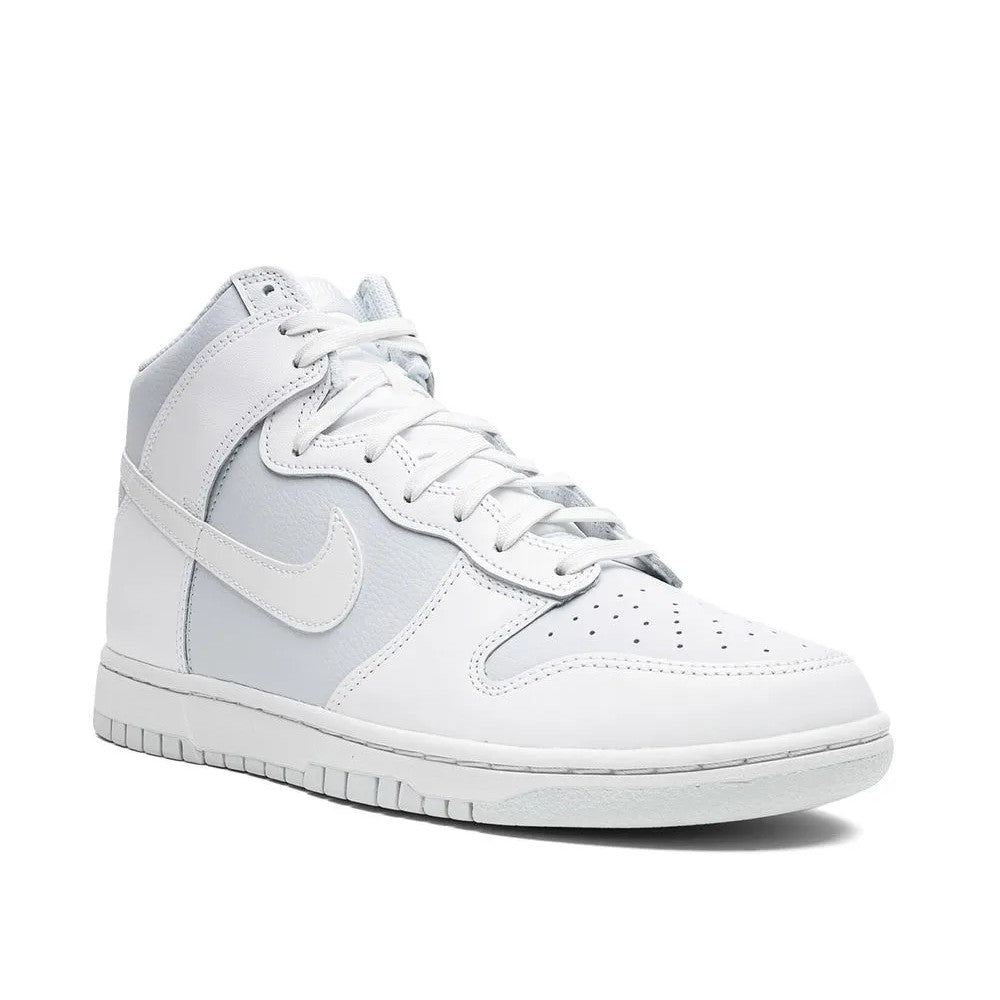 Nike Dunk High Retro Sail Pure Platinum Black White
