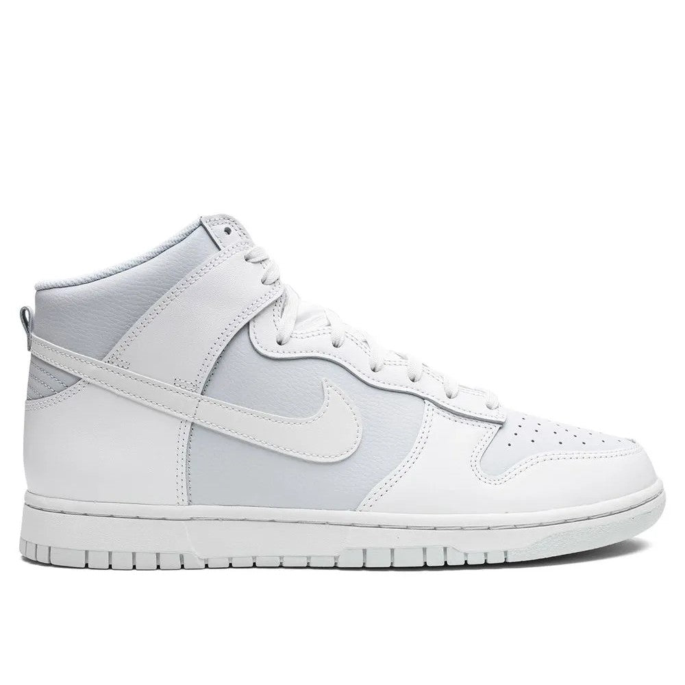 Nike Dunk High Retro Sail Pure Platinum Black White