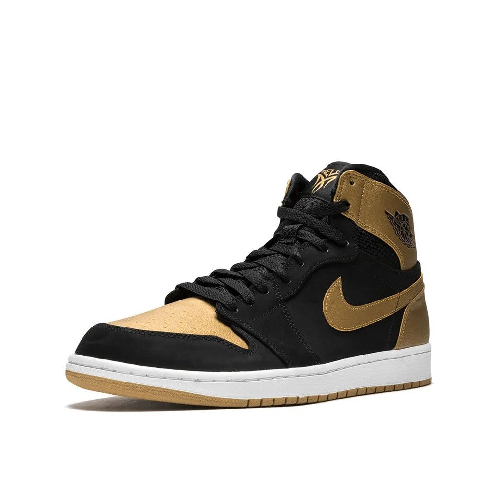 Jordan 1 Retro High OG Black Metallic Gold