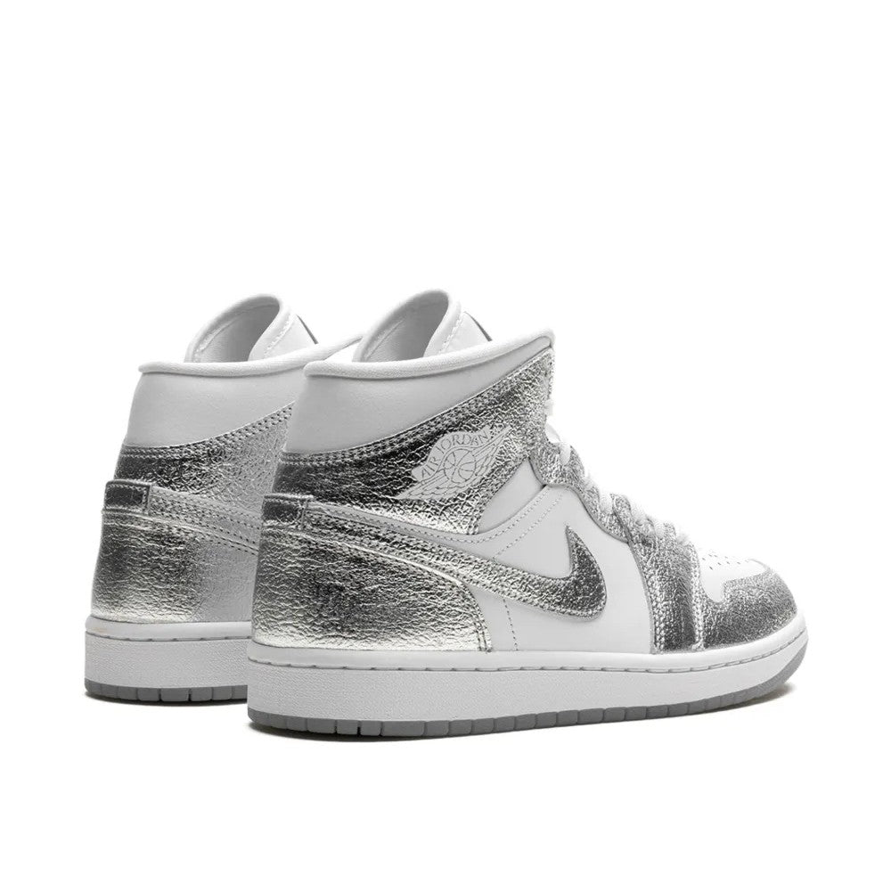 Jordan 1 Mid SE Metallic Silver