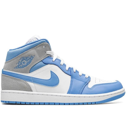 Jordan 1 Mid University Blue Grey