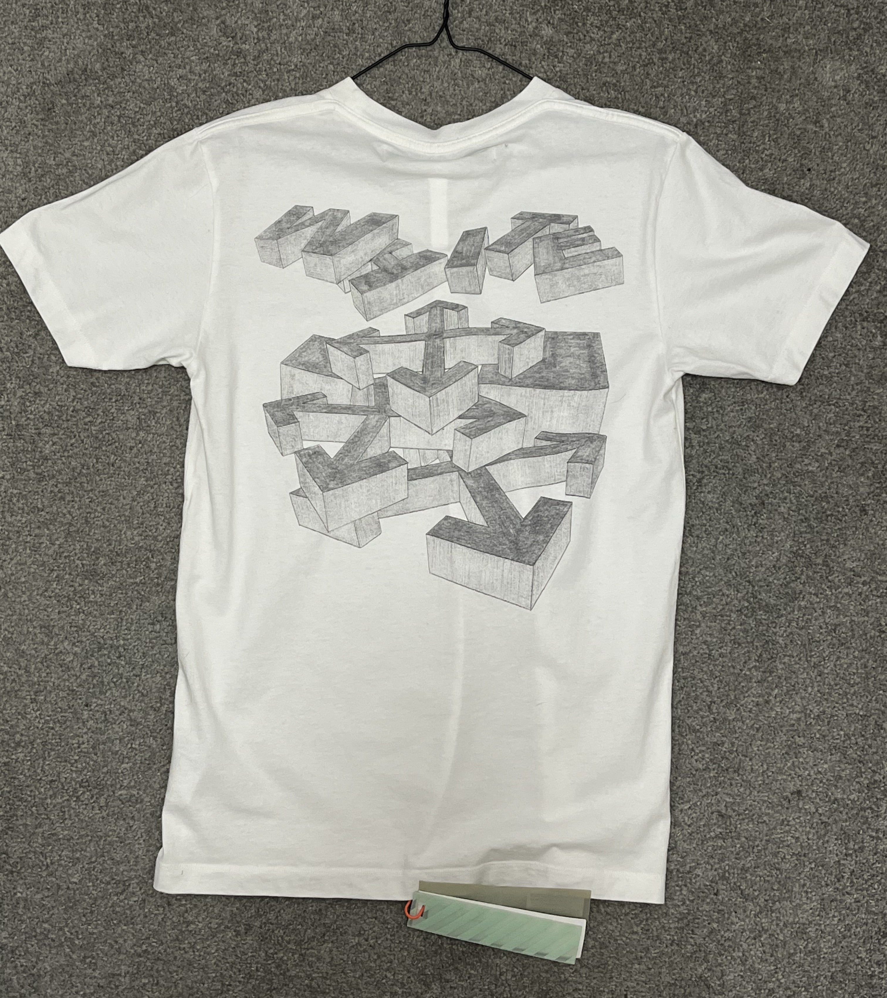 OFF-WHITE 3D Pencil Tee