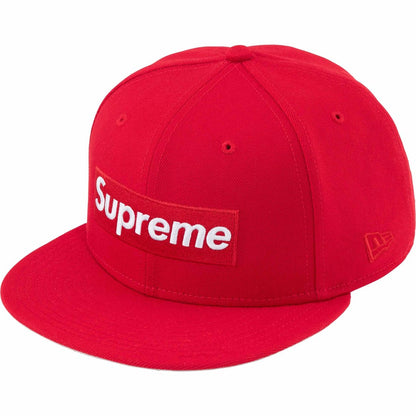 Supreme Sharpie Box Logo New Era Fitted Cap Červená